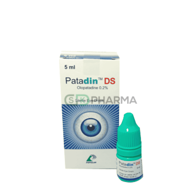 Patadin DS Eye Drop 0.20% (Olopatadine Hydrochloride)