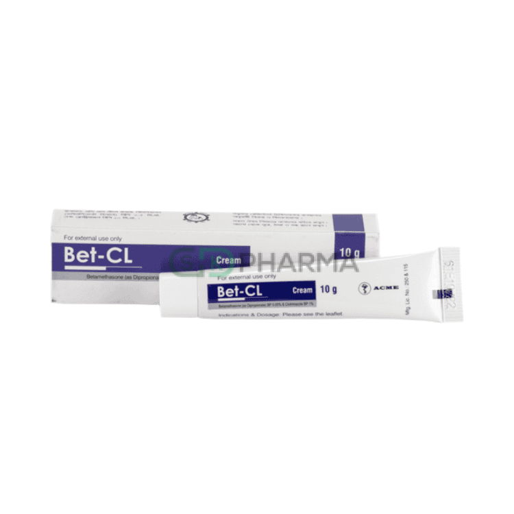 Bet-CL Cream 0.05%+1% (Betamethasone + Clotrimazole)