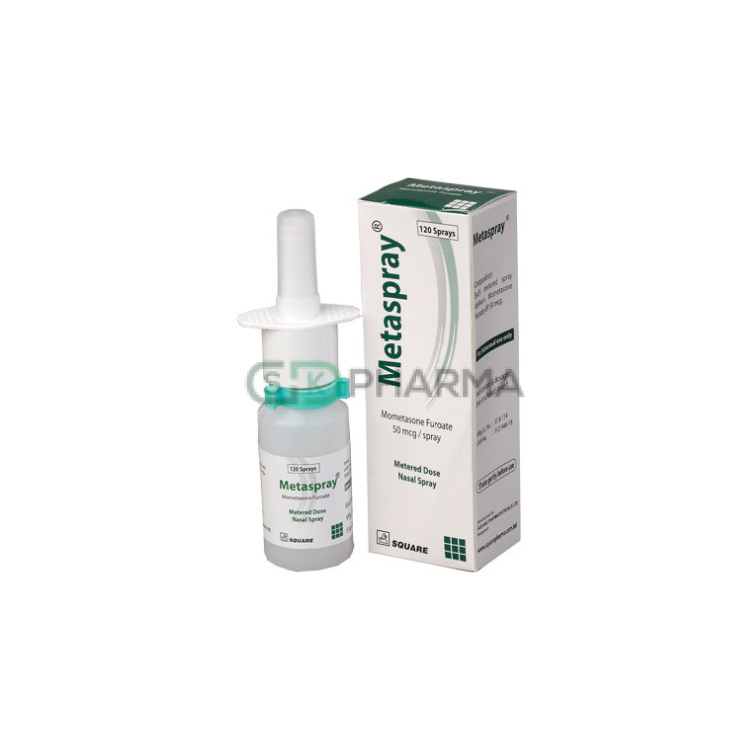 Metaspray Nasal Spray 50 mcg/spray (Mometasone Furoate (Nasal Spray))