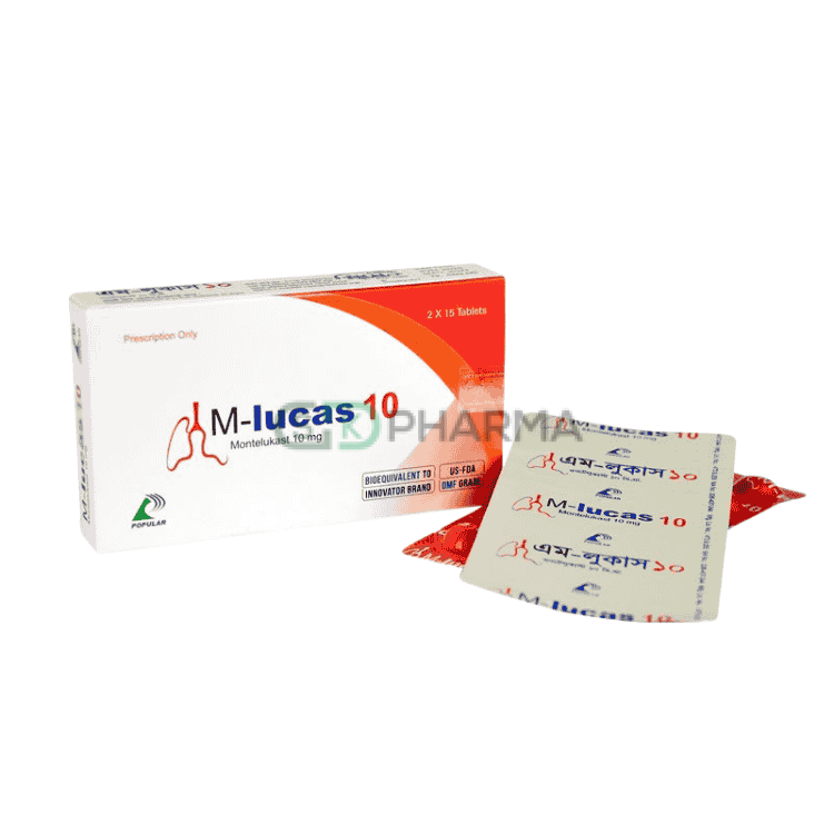 M-lucas Tablet 10 mg (Montelukast Sodium)