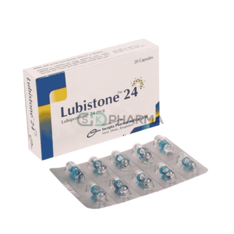 Lubistone Capsule 24 mcg (Lubiprostone)