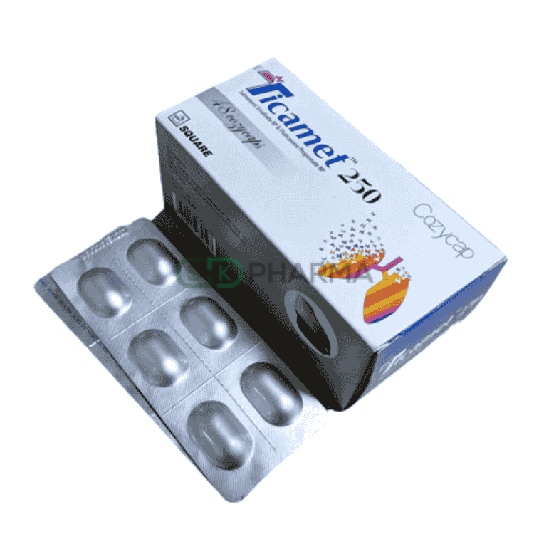 Ticamet Inhalation Capsule 50 mcg+250 mcg (Salmeterol + Fluticasone Propionate)