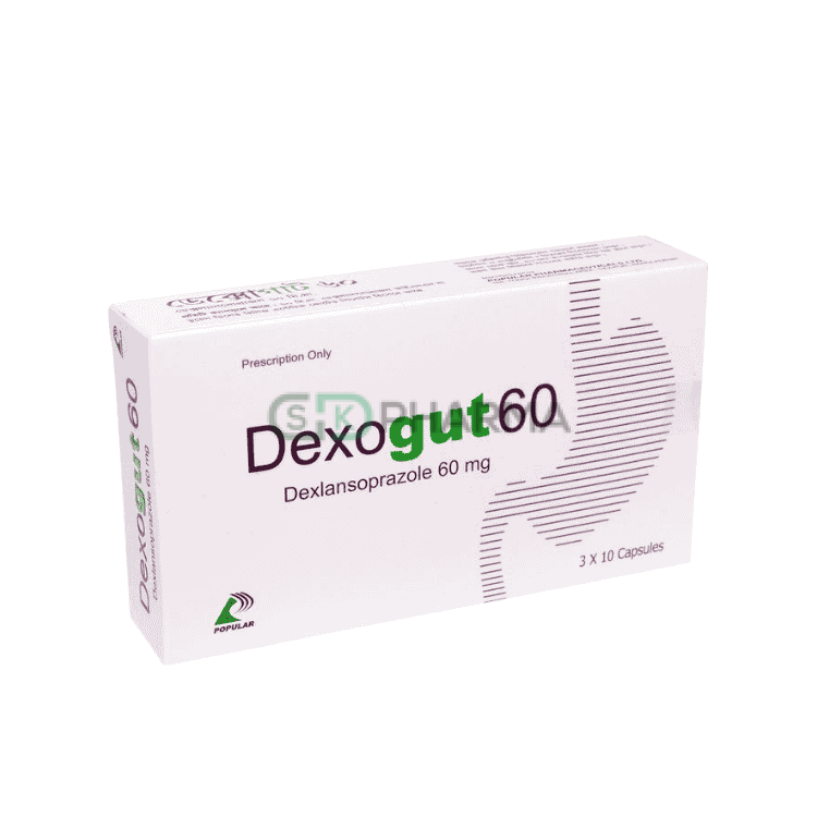 Dexogut Capsule 60 mg (Dexlansoprazole)
