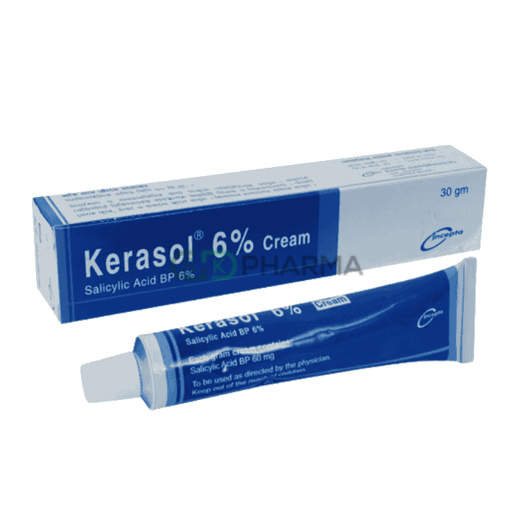 Kerasol Cream 6% (Salicylic Acid)