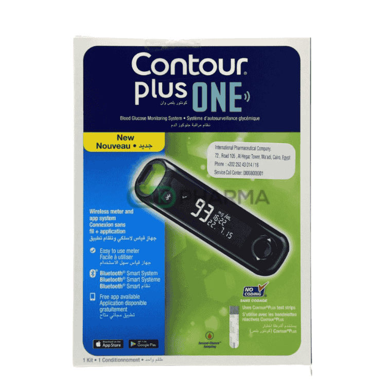 Contour Plus One Meter (Glucometer Blood glucose monitoring device)