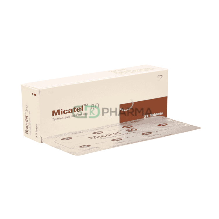 Micatel Tablet 80 mg (Telmisartan)
