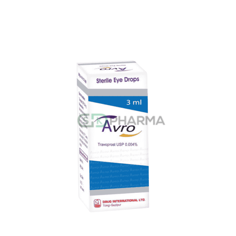 Avro Eye Drop 0.00% (Travoprost)