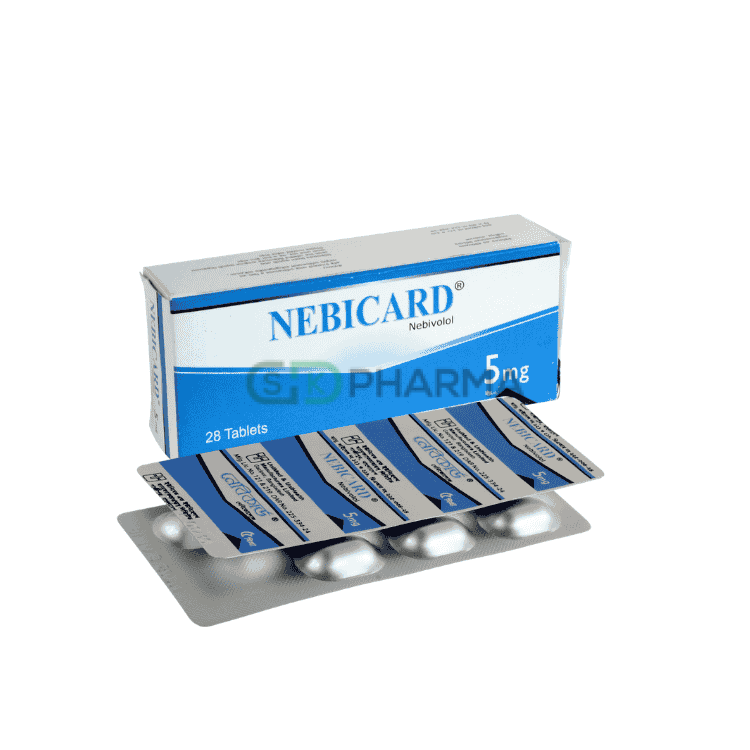 Nebicard Tablet 5 mg (Nebivolol Hydrochloride)