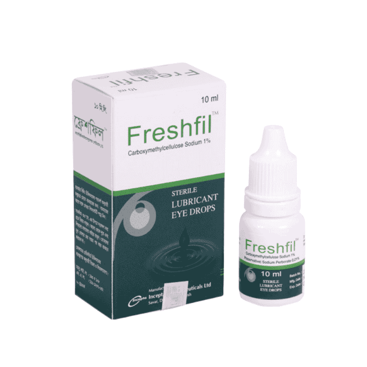 Freshfil Eye Drop 1% (Carboxymethylcellulose Sodium)