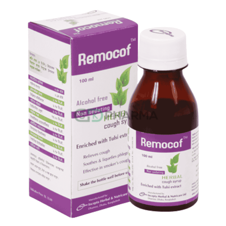 Remocof Syrup (Herbal cough syrup [Vasakarista])