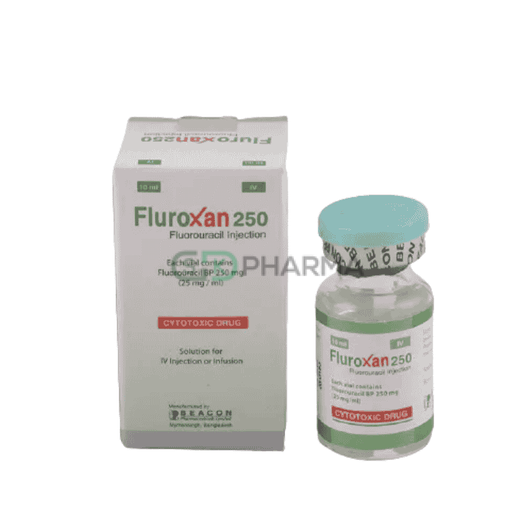 Fluroxan Injection 25 mg/ml (Fluorouracil)