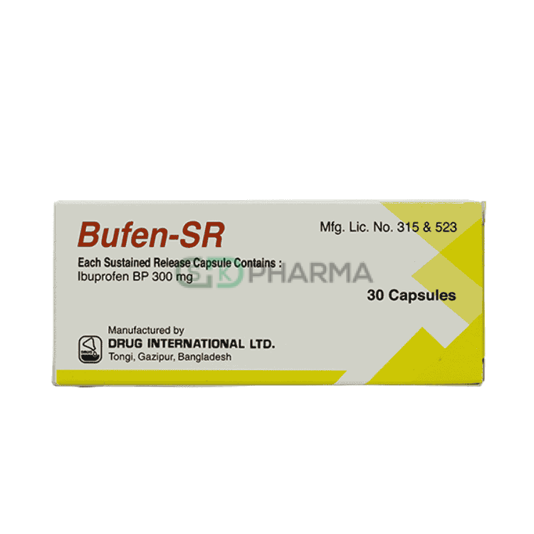 Bufen-SR Capsule 300 mg (Ibuprofen (Oral))