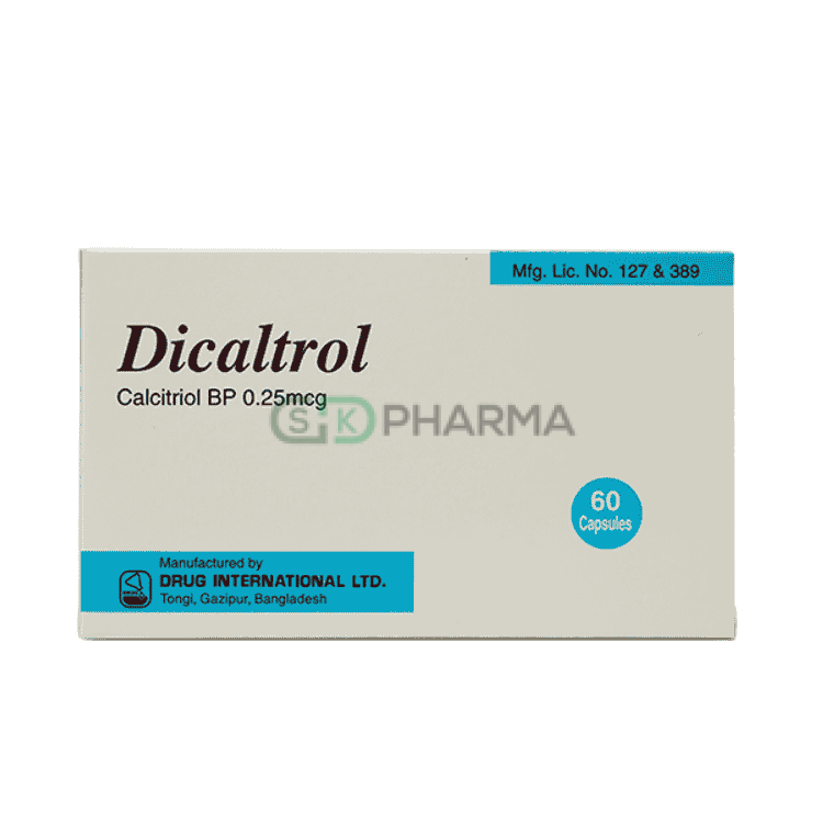 Dicaltrol Capsule 0.25 mcg (Calcitriol)