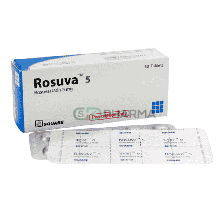 Rosuva Tablet 5 mg (Rosuvastatin Calcium)
