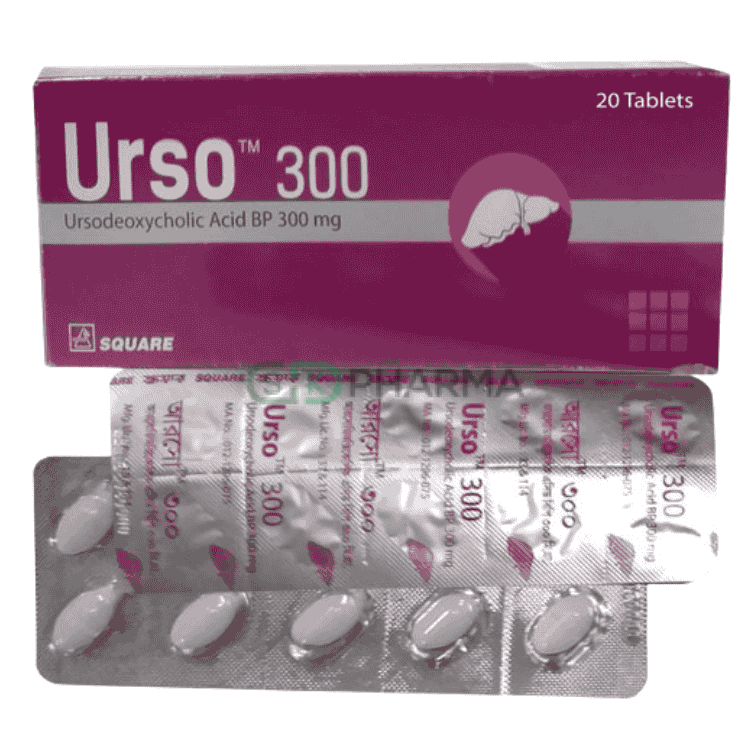 Urso Tablet 300 mg (Ursodeoxycholic Acid)