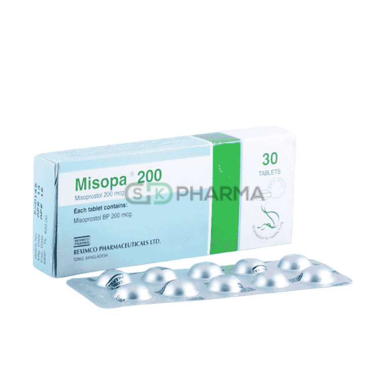 Misopa Tablet 200 mcg (Misoprostol)