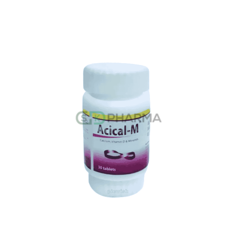 Acical-M Tablet (Calcium + Vitamin D3 + Multimineral)