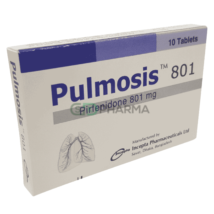 Pulmosis Tablet 801 mg (Pirfenidone)