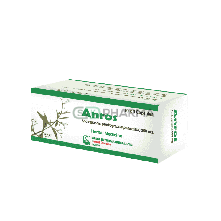 Anros Capsule 200 mg (Andrographis paniculata)