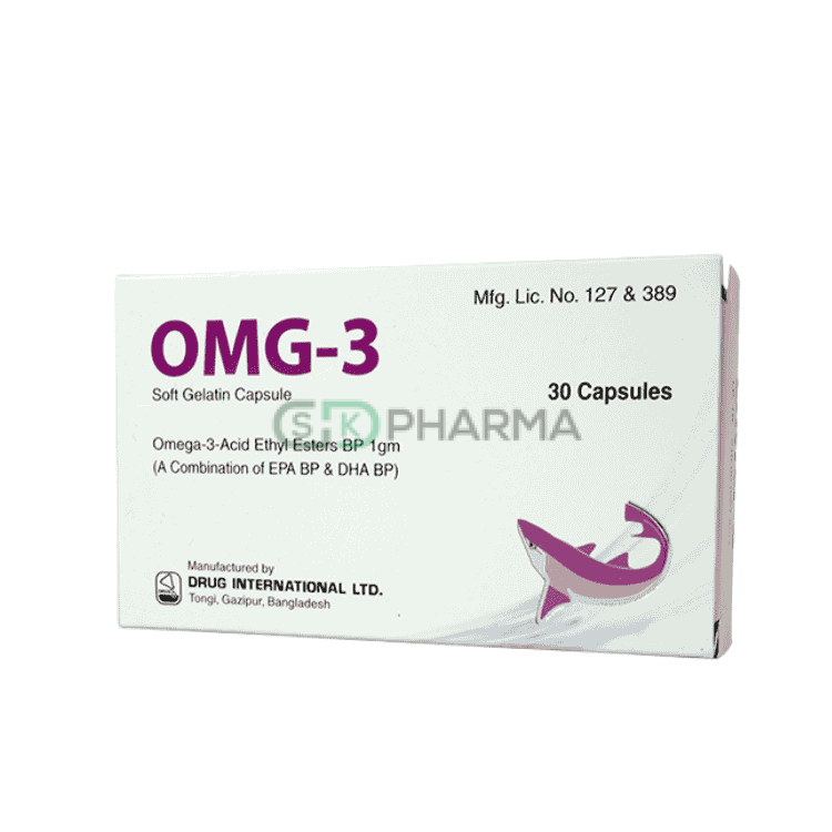 OMG-3 Capsule 1000 mg (Omega-3 Acid Ethyl Esters)