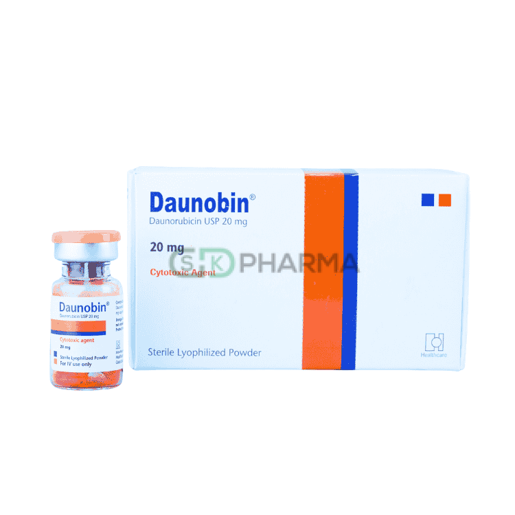 Daunobin Injection 20 mg/4 ml (Daunorubicin)