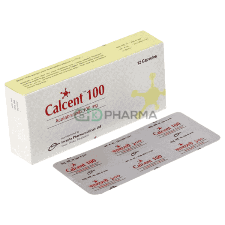 Calcent Capsule 100 mg (Acalabrutinib)