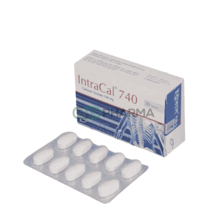 IntraCal Tablet 740 mg (Calcium Orotate)