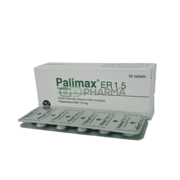 Palimax ER Tablet 1.5 mg (Paliperidone)