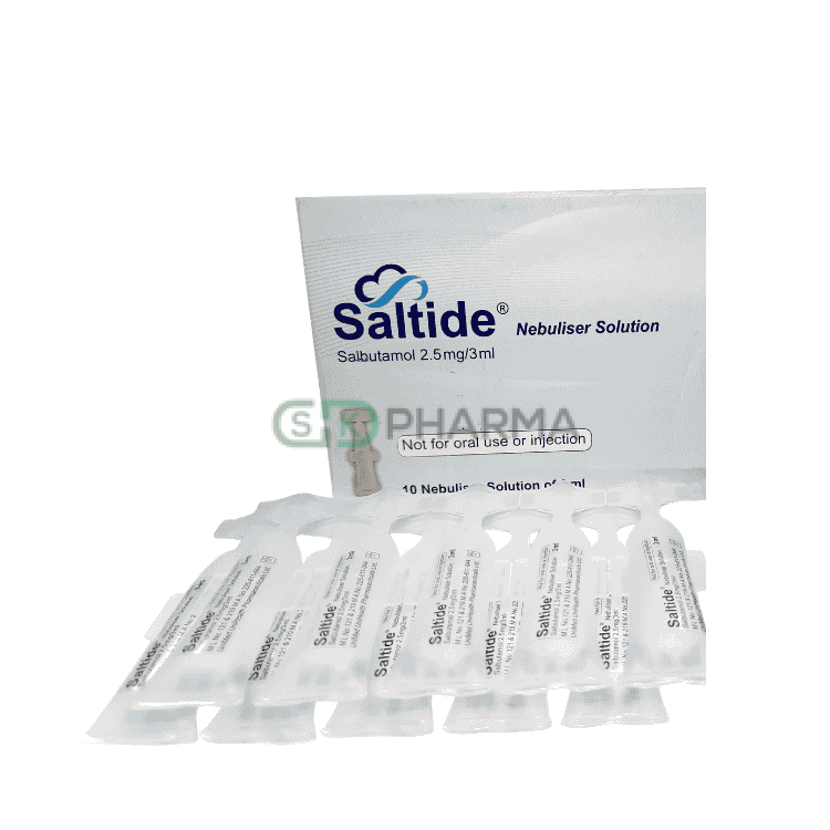 Saltide Respirator Solution 2.5 mg/3 ml (Salbutamol)
