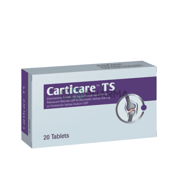 Carticare TS Tablet 750 mg+600 mg (Glucosamine Sulfate + Chondroitin)