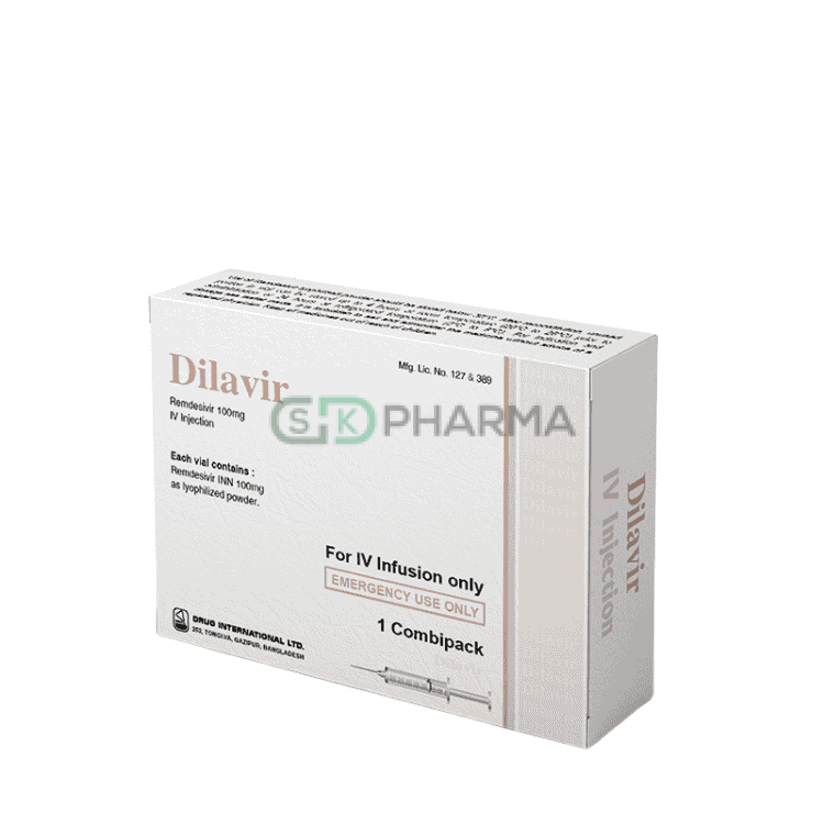 Dilavir Injection 5 mg/ml (Remdesivir)