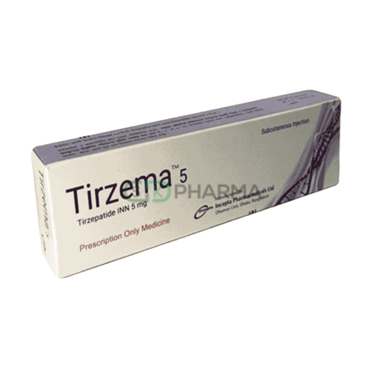 Tirzema Injection 5 mg/0.5 ml (Tirzepatide)