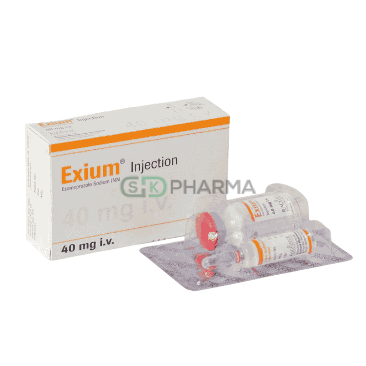 Exium Injection 40 mg/vial (Esomeprazole)
