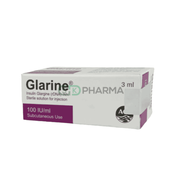 Glarine Injection 100 IU/ml (Insulin Glargine)