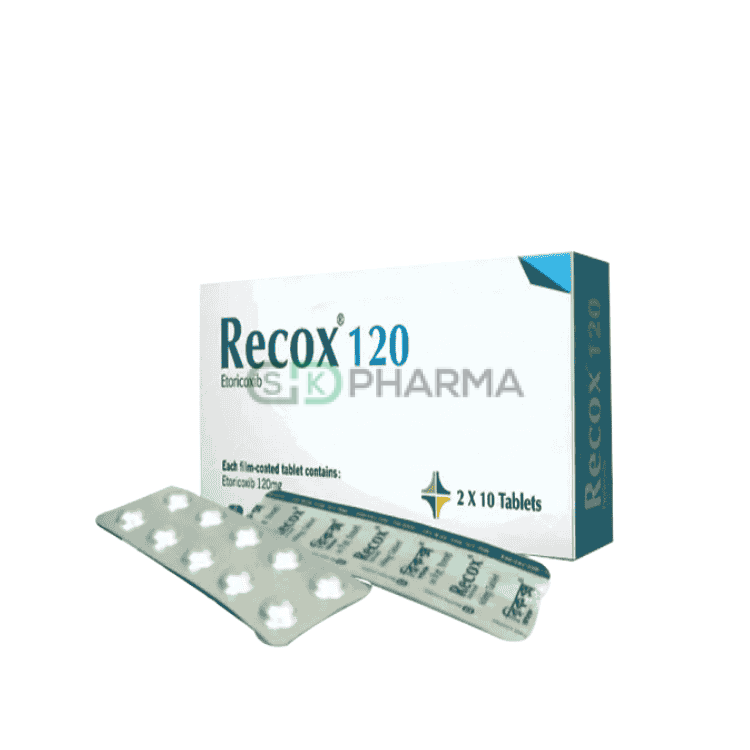Recox Tablet 120 mg (Etoricoxib)
