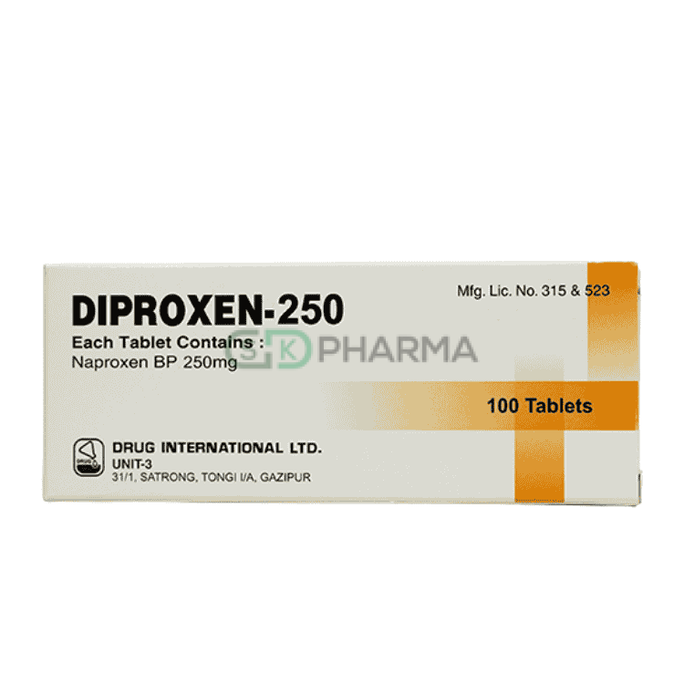 Diproxen Tablet 250 mg (Naproxen Sodium)