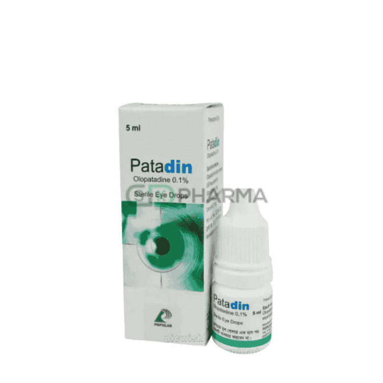 Patadin Eye Drop 0.10% (Olopatadine Hydrochloride)