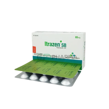 Itrazen SB Capsule 65 mg (Itraconazole)