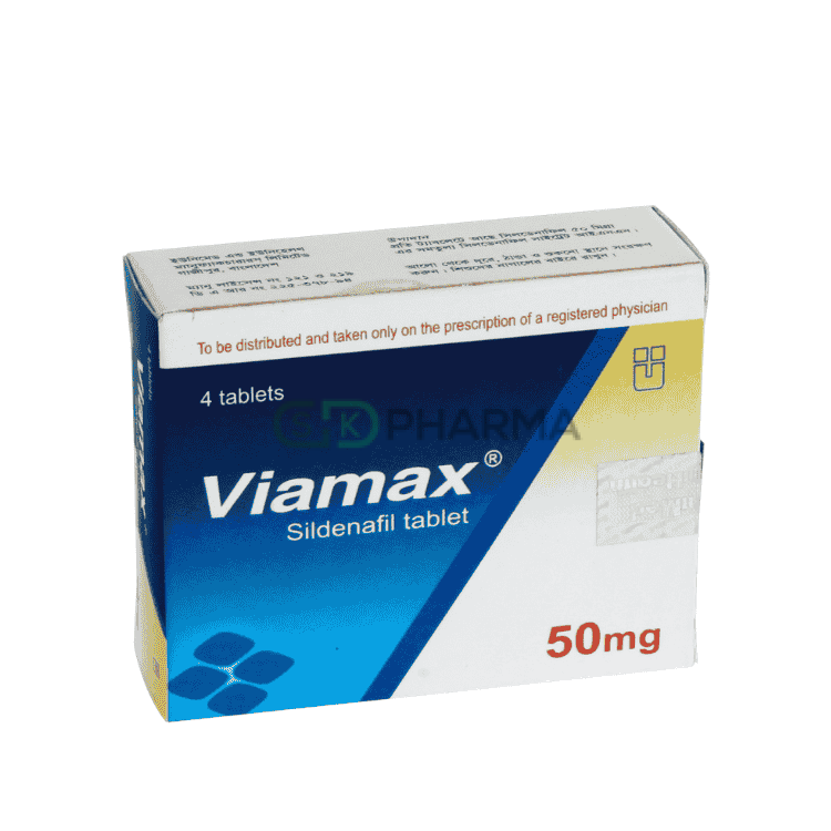 Viamax Tablet 50 mg (Sildenafil Citrate)