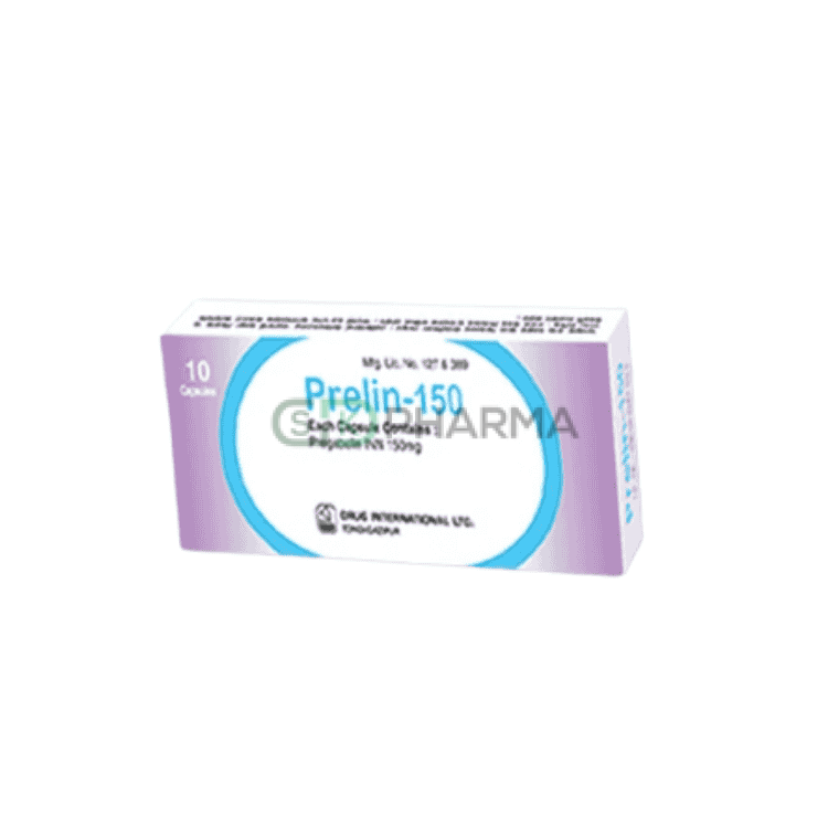 Prelin Capsule 150 mg (Pregabalin)