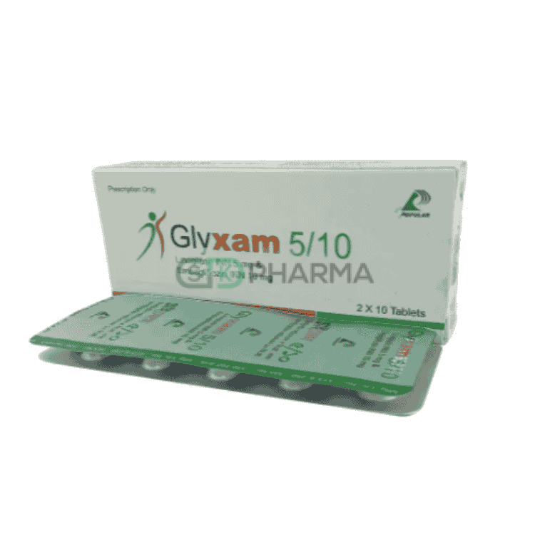 Glyxam Tablet 10 mg+5 mg (Empagliflozin + Linagliptin)