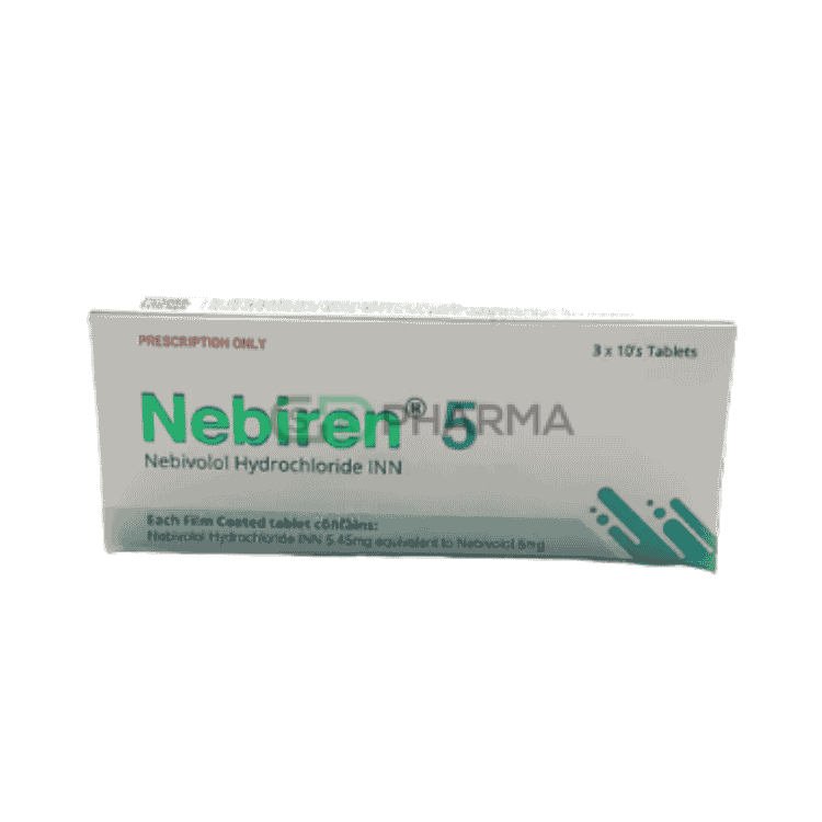Nebiren Tablet 5 mg (Nebivolol Hydrochloride)