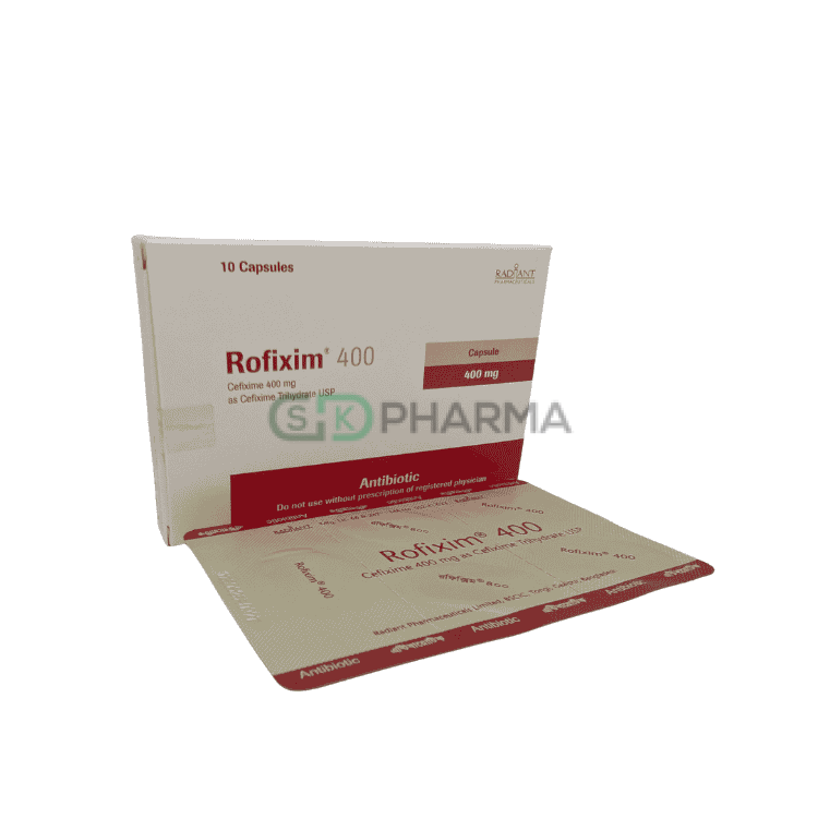 Rofixim Capsule 400 mg (Cefixime Trihydrate)