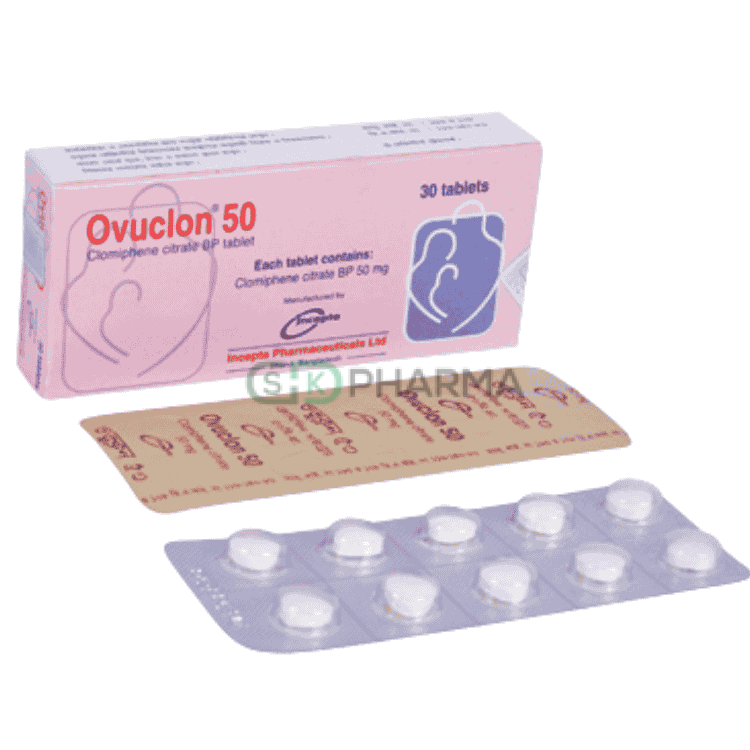 Ovuclon Tablet 50 mg (Clomiphene Citrate)