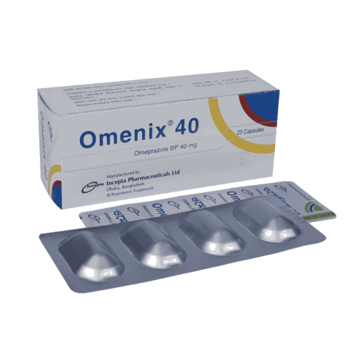 Omenix Capsule 40 mg (Omeprazole)