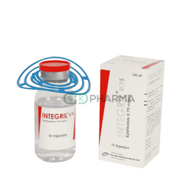Integril Injection 0.75 mg/ml (Eptifibatide)