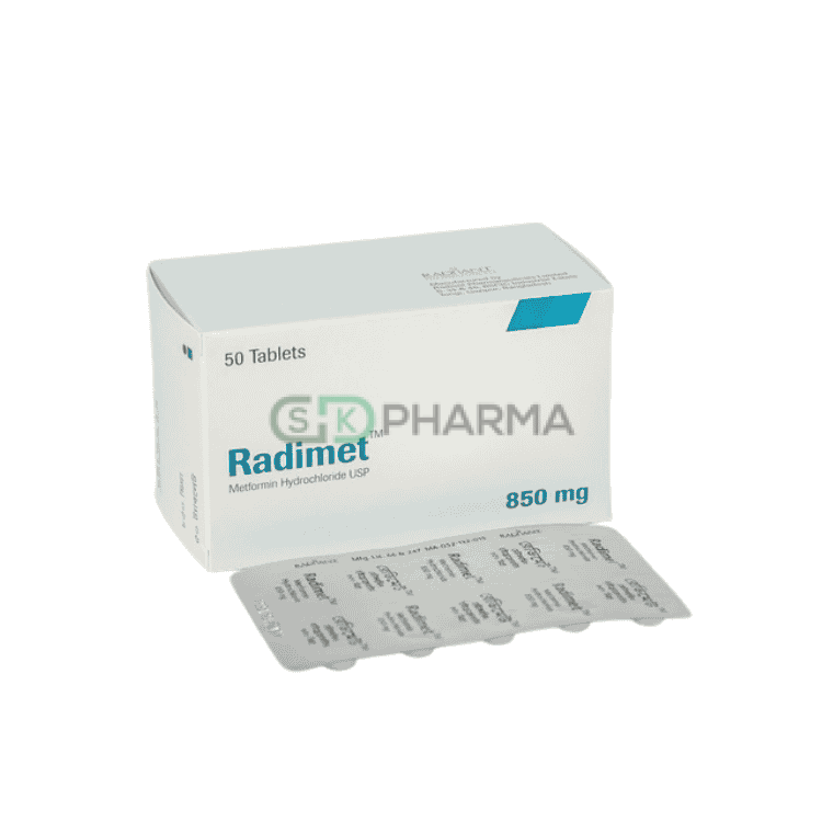Radimet Tablet 850 mg (Metformin Hydrochloride)