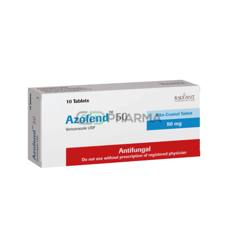Azofend Tablet 50 mg (Voriconazole)