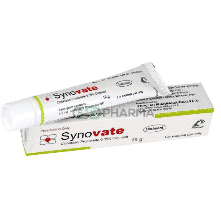 Synovate Ointment 0.05% (Clobetasol Propionate)