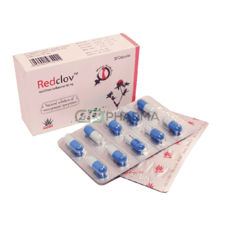 Redclov Capsule 40 mg (Red Clover Isoflavones)
